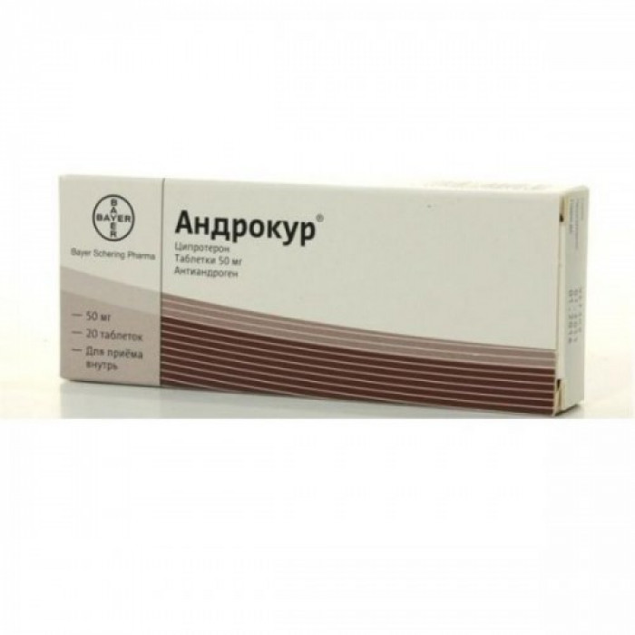 Androcur (cyproterone) tablets 50mg 20 tablets, 10mg 15 tablets,