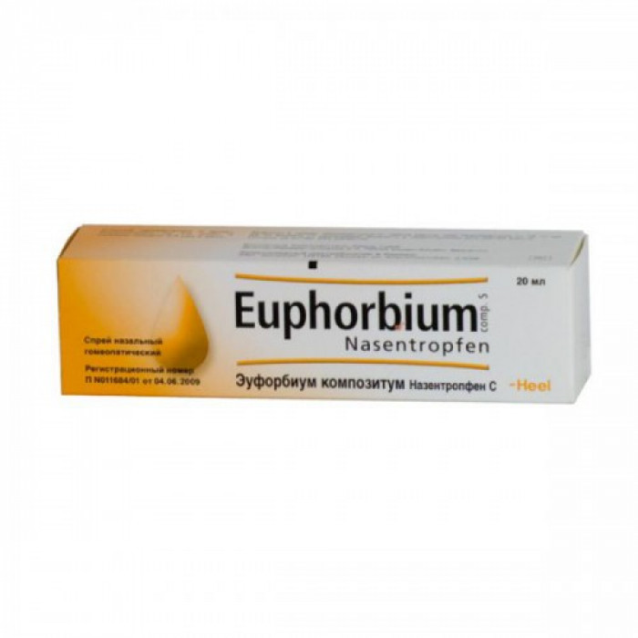 Euphorbium compositum Nasentropfen S 20ml nasal spray 