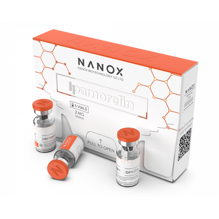 Ipamorelin (2 mg) x 5 vials Nanox peptides