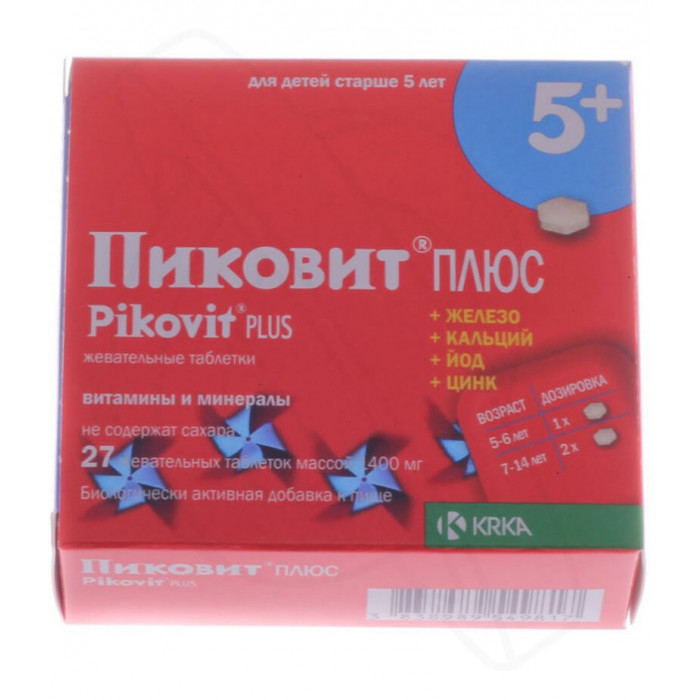 Pikovit Plus tabs 1400mg #27