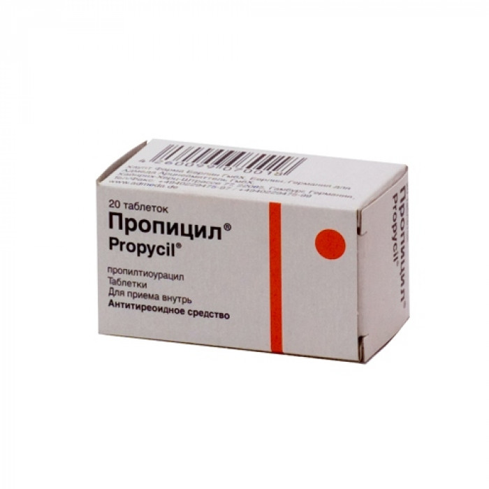 Propicil (Propylthiouracil) 50mg 20 tablets 