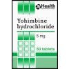 YOHIMBINE HCL® 5 mg/tab, 50 tabs - Pharmaceutics