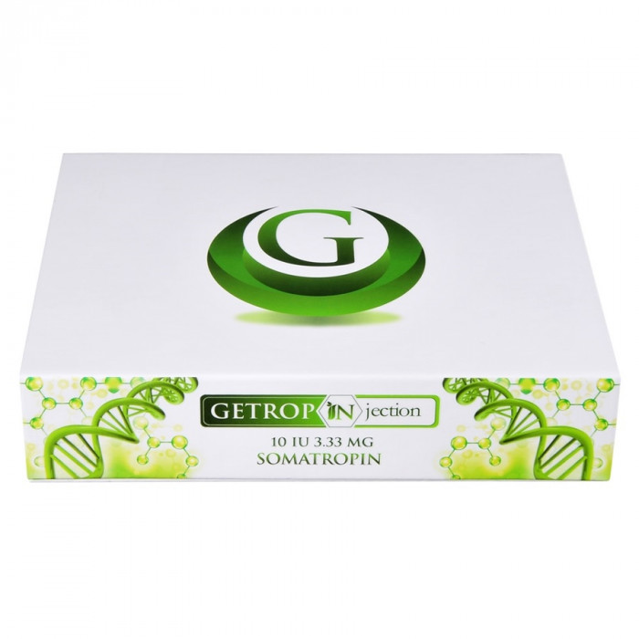 GETROPIN® 100IU ready-to-use kit, 10 IU/vial, 10 vials - Pharmaceutics