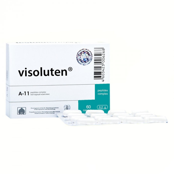 VISOLUTEN® for eyes, 20-60 caps/pack - Pharmaceutics