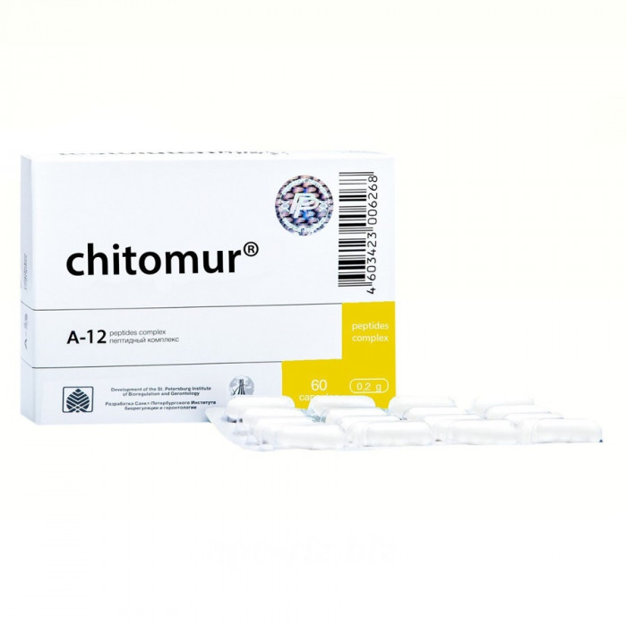 CHITOMUR® for bladder, 60 caps/pack - Pharmaceutics