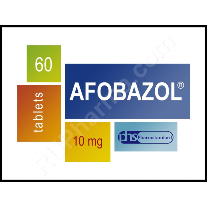 AFOBAZOL® (Afobazole) 10 mg/tab, 60 tabs - Pharmaceutics