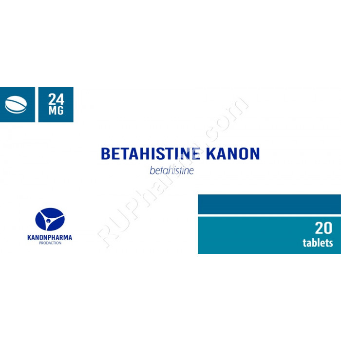 BETAHISTINE (Serc) 16 mg/tab, 30 tabs/pack - Pharmaceutics