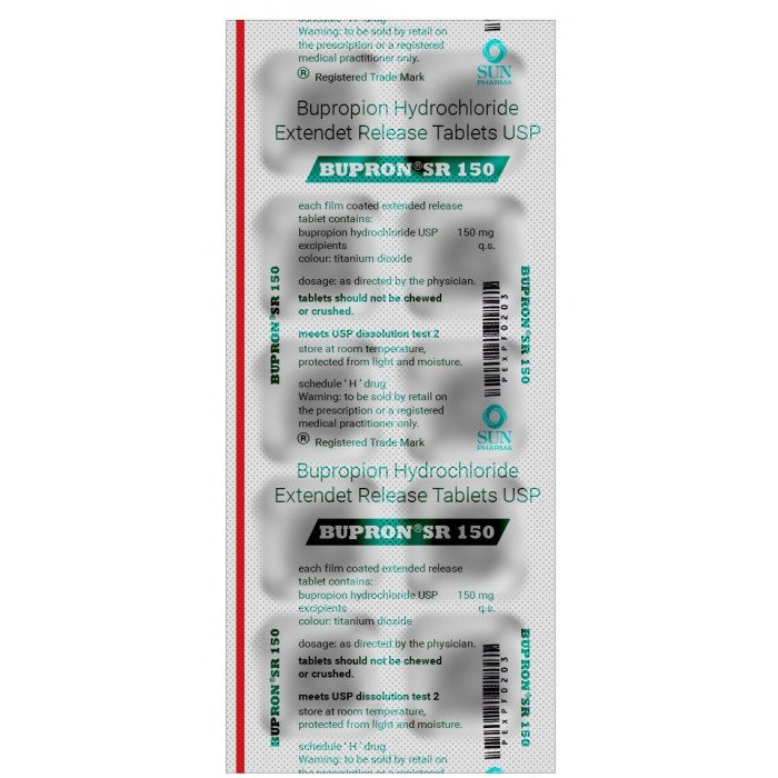 BUPRON XL 150® (Zyban) 150 mg/tab, 10 tabs - Pharmaceutics