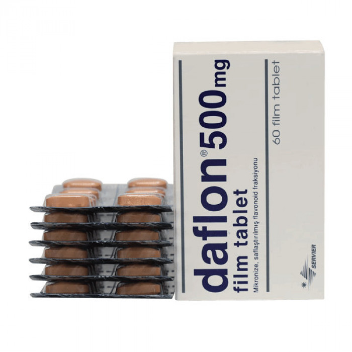 DAFLON tablets 500mg No. 60 - Pharmaceutics