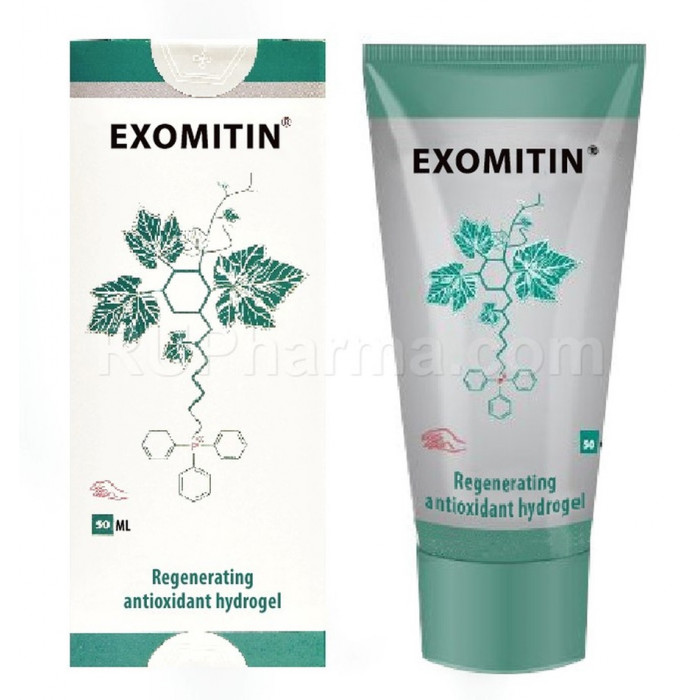 EXOMITIN® (Regenerative Antioxidant Hydrogel SkQ1) 5 - 50 ml - Pharmaceutics