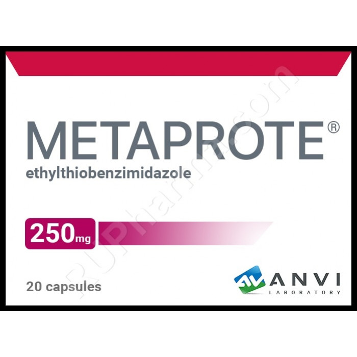 METAPROT® (Metaprote, Bemitil) 250 mg/tab, 20 tabs - Pharmaceutics