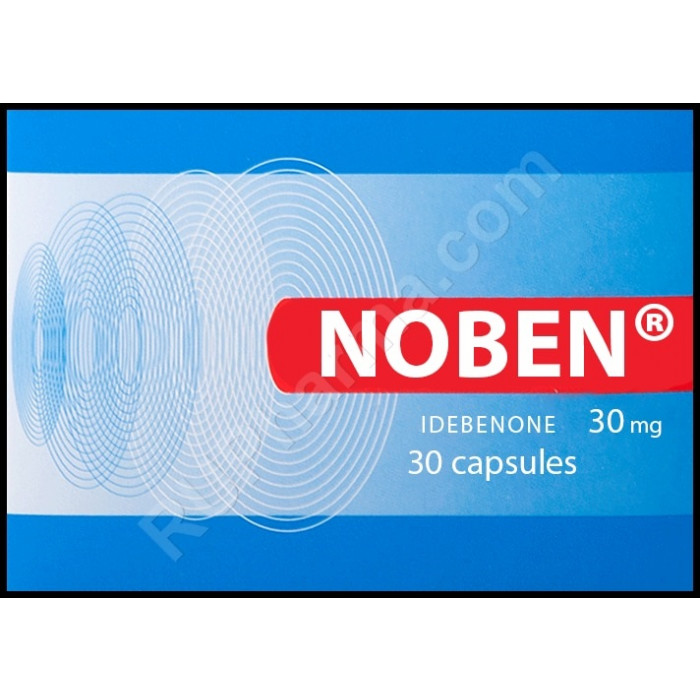 NOBEN® (Idebenon) 30 mg/cap, 30 caps - Pharmaceutics