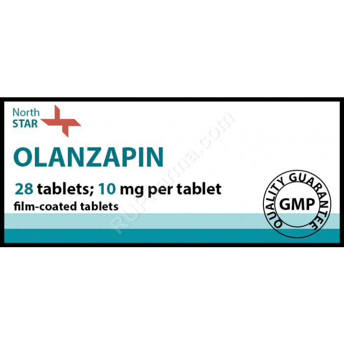 OLANZAPINEВ® (Zyprexa) 10 mg/tab, 28 tabs - Pharmaceutics