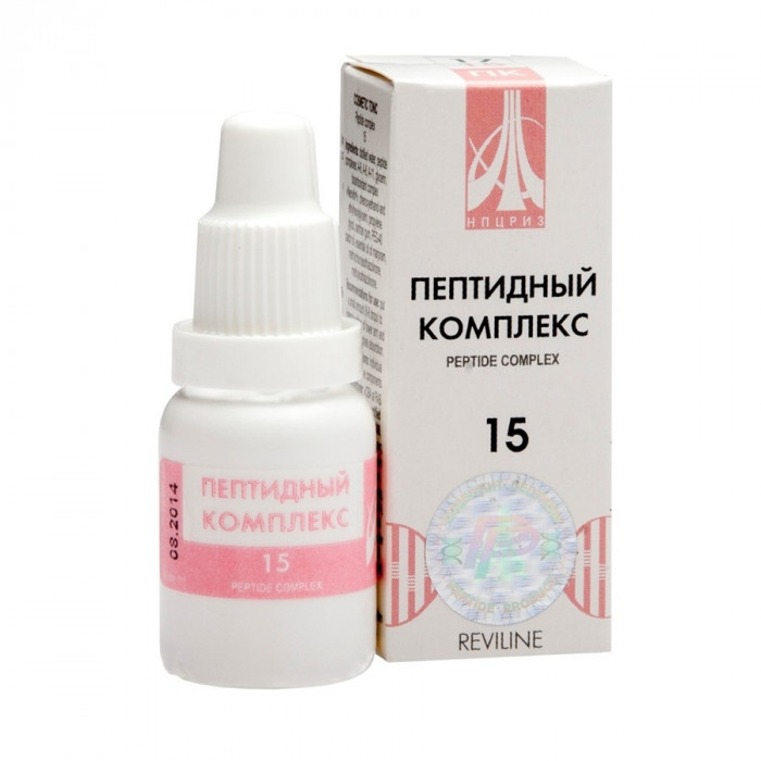 PEPTIDE COMPLEX 15 for kidneys and gall blader, 10ml - Pharmaceutics