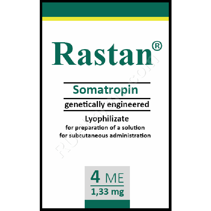 RASTAN®, 1vial/pack, 4 IU(1.33mg)/vial - Pharmaceutics