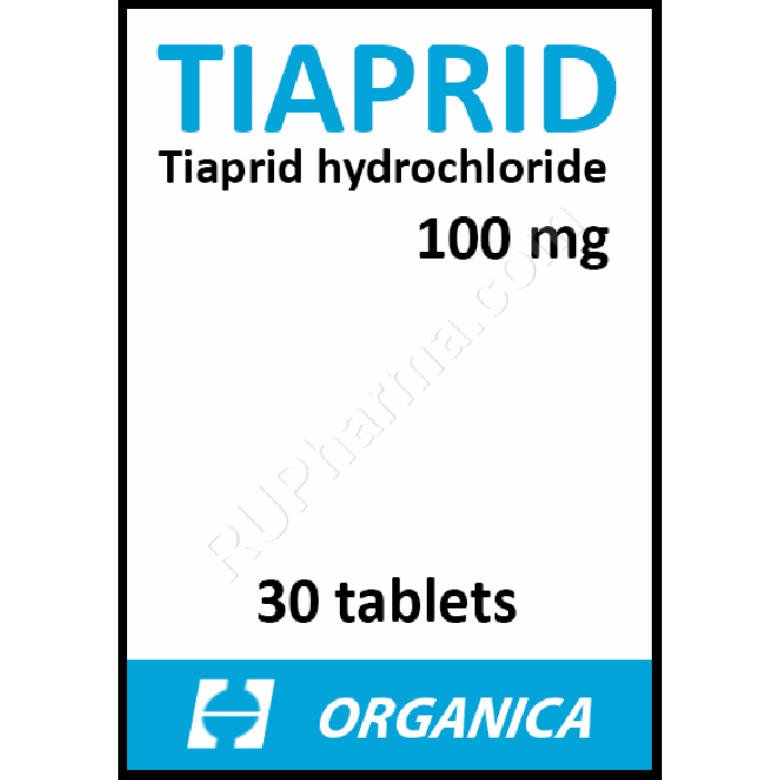 TIAPRIDE® (Tiapridal) 100 mg/tab, 20 tabs - Pharmaceutics