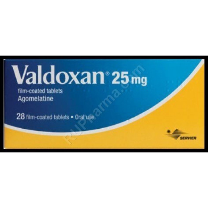 VALDOXAN® (Agomelatine) 25 mg/tab, 28 tabs - Pharmaceutics