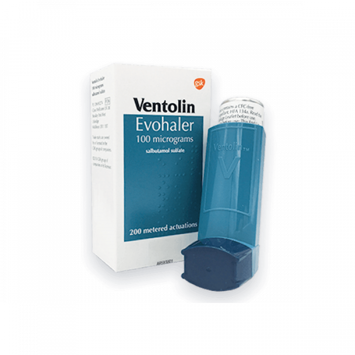 Ventolin Inhaler generic aerosol 100mcg / 200dose dose, inhalation solution 2.5 mg / 2.5 ml N20 - Pharmaceutics