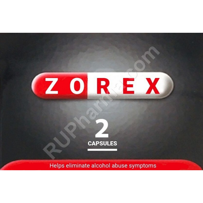 ZOREX® (Unithiol) 2 caps/pack - Pharmaceutics