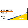 KETANOV® (Ketorolac, Toradol) 10 mg/tab, 20-100 tabs or Injectables