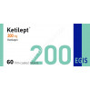 KETILEPT® (Quetiapine, Seroquel) 200 mg/tab, 60 tabs