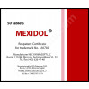MEXIDOL® (Emoxipine, Emoxypin, Epigid) 125 mg/tab, 50 tabs